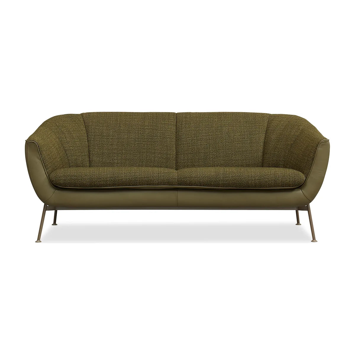 Relaxbank Amerongen in camelkleurige bekleding
