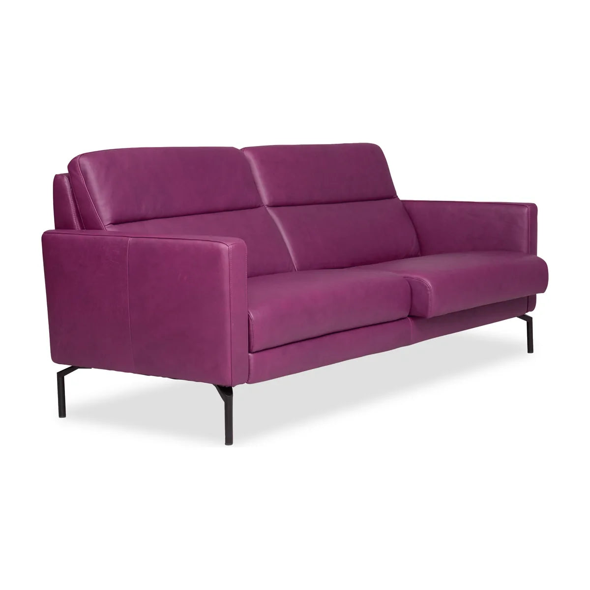 Relaxbank Bronckhorst in bordeauxrode bekleding