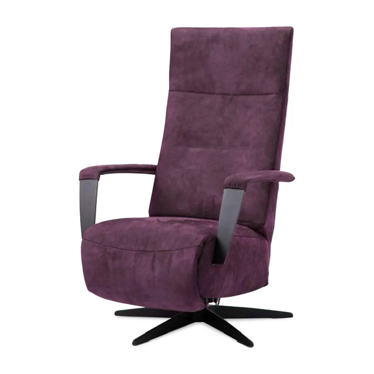 Relaxstoel Almelo in bordeauxrode bekleding