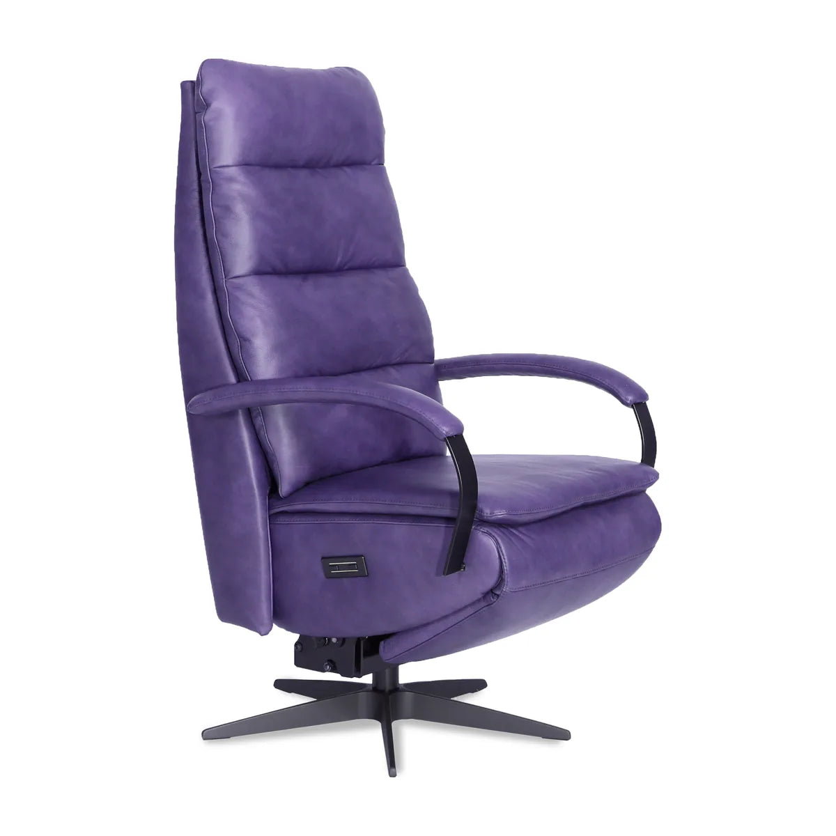Relaxstoel Arnhem in paarse bekleding