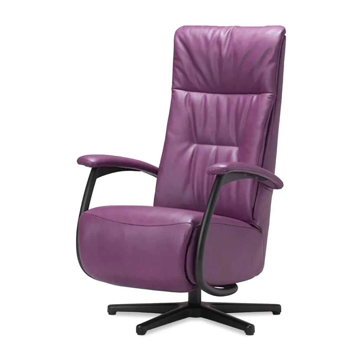 Relaxstoel Assen in bordeauxrode bekleding