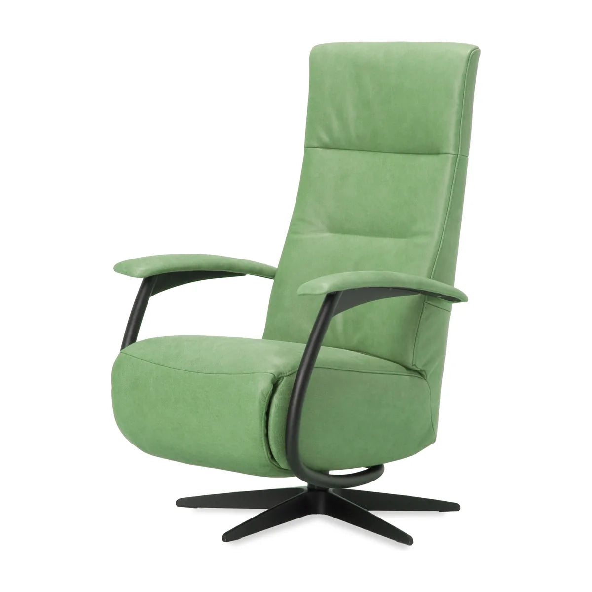 Relaxstoel Beverwijk in groene bekleding
