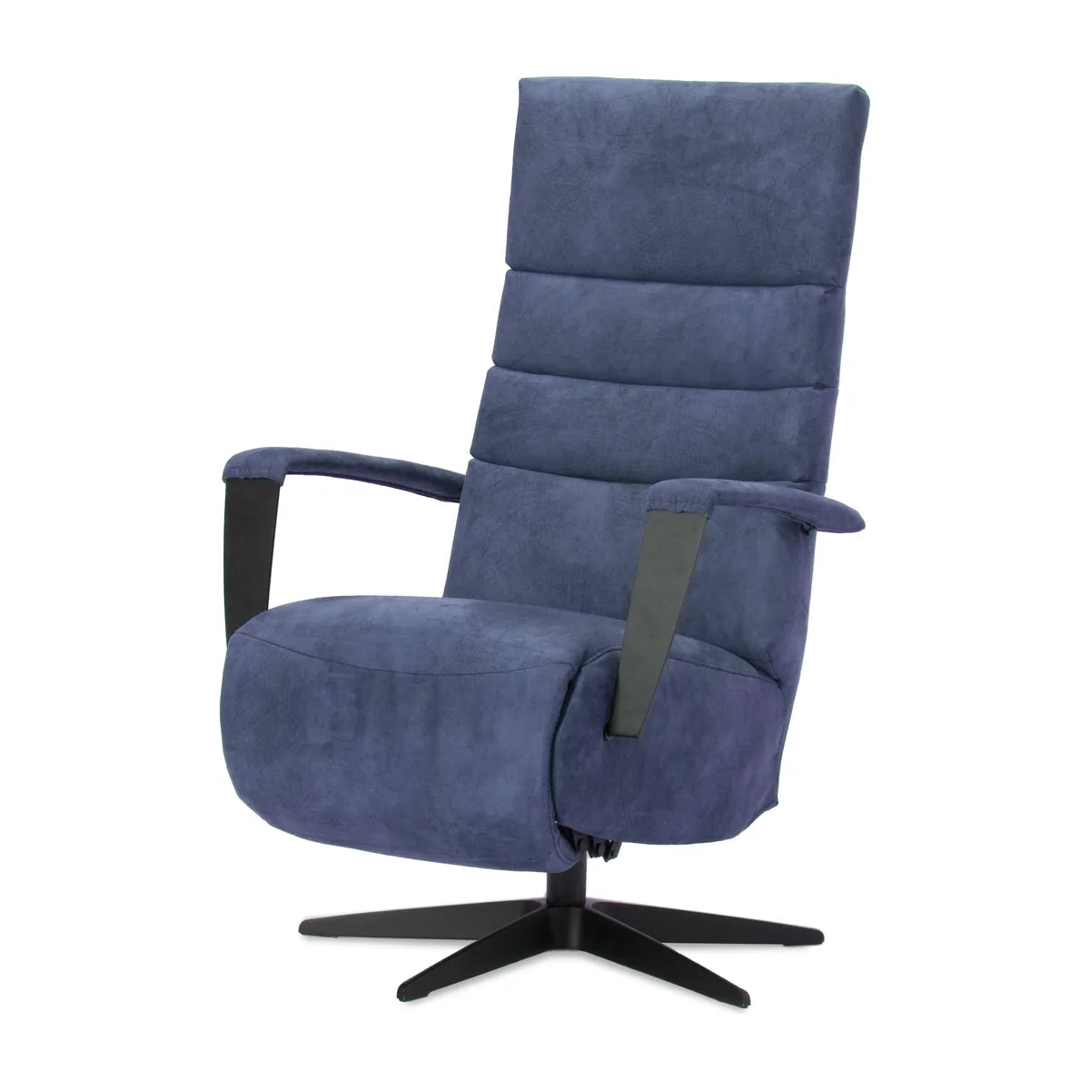 Relaxstoel Dronten in blauwe bekleding