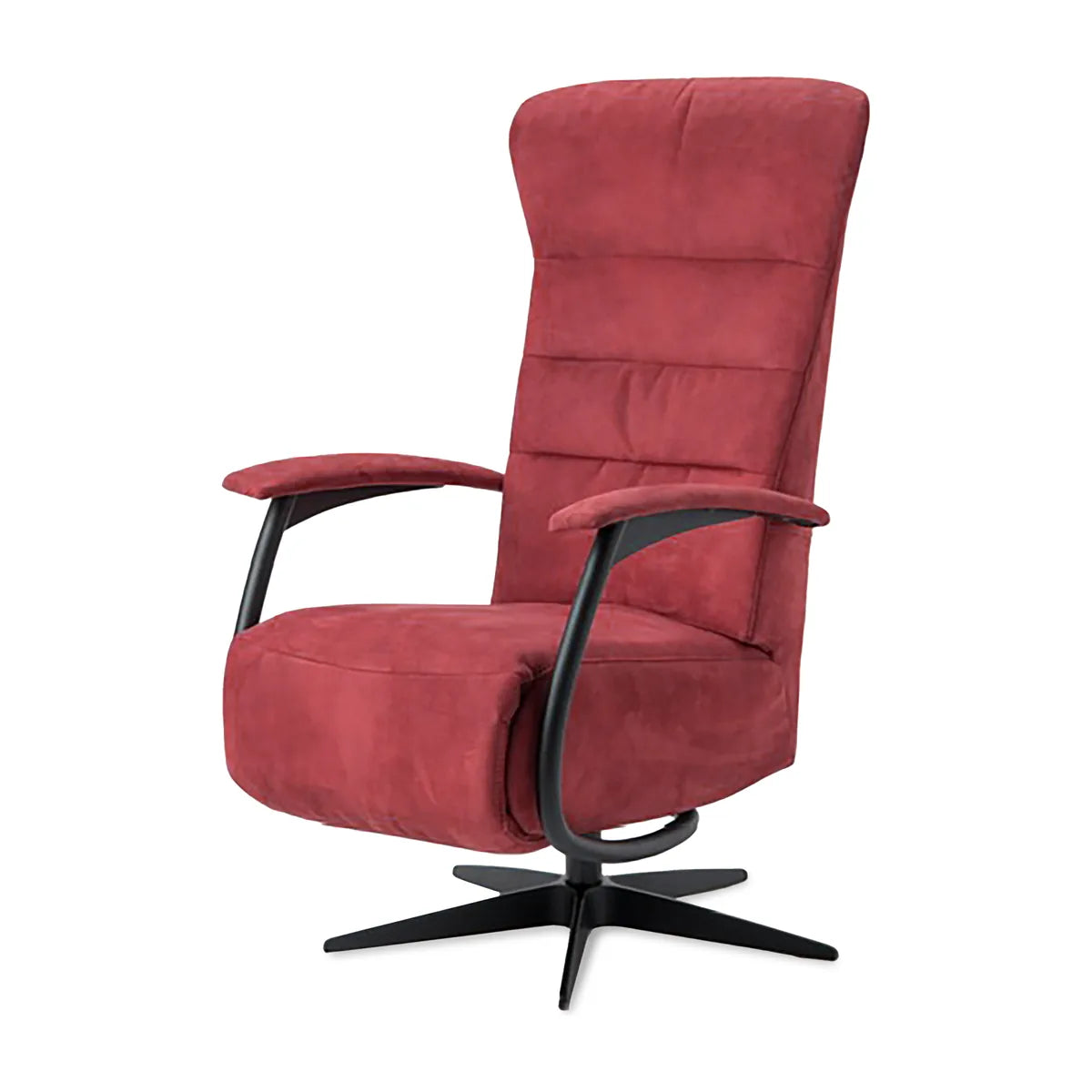 Relaxstoel Emmen in rode bekleding