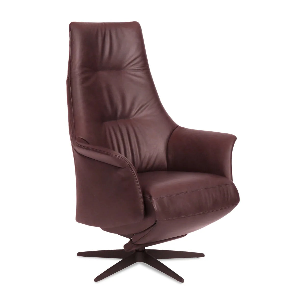Relaxstoel Gouda in rode bekleding