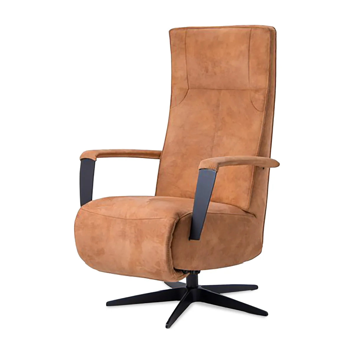 Relaxstoel Putten in oranje bekleding