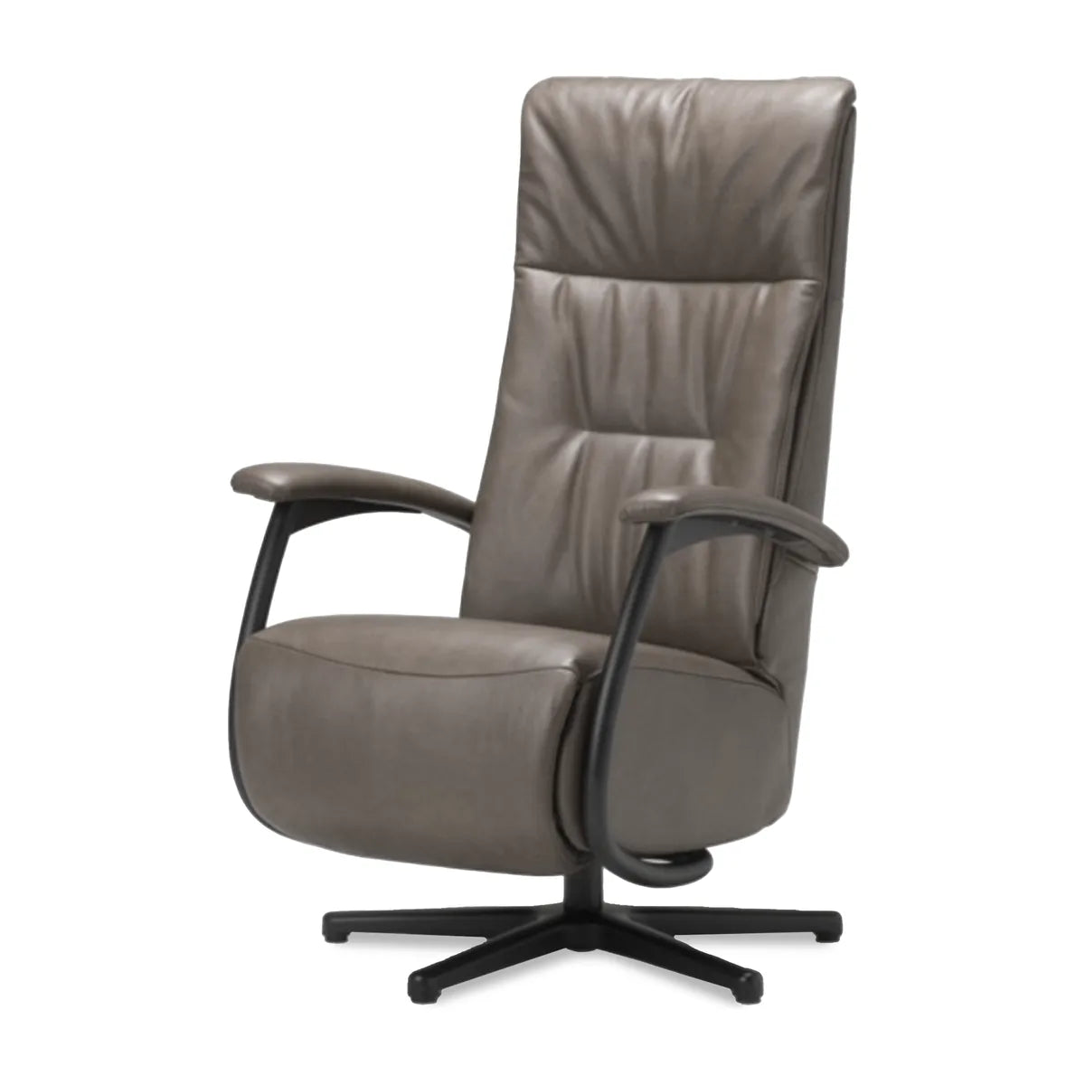 Relaxstoel Rijssen in taupe bekleding